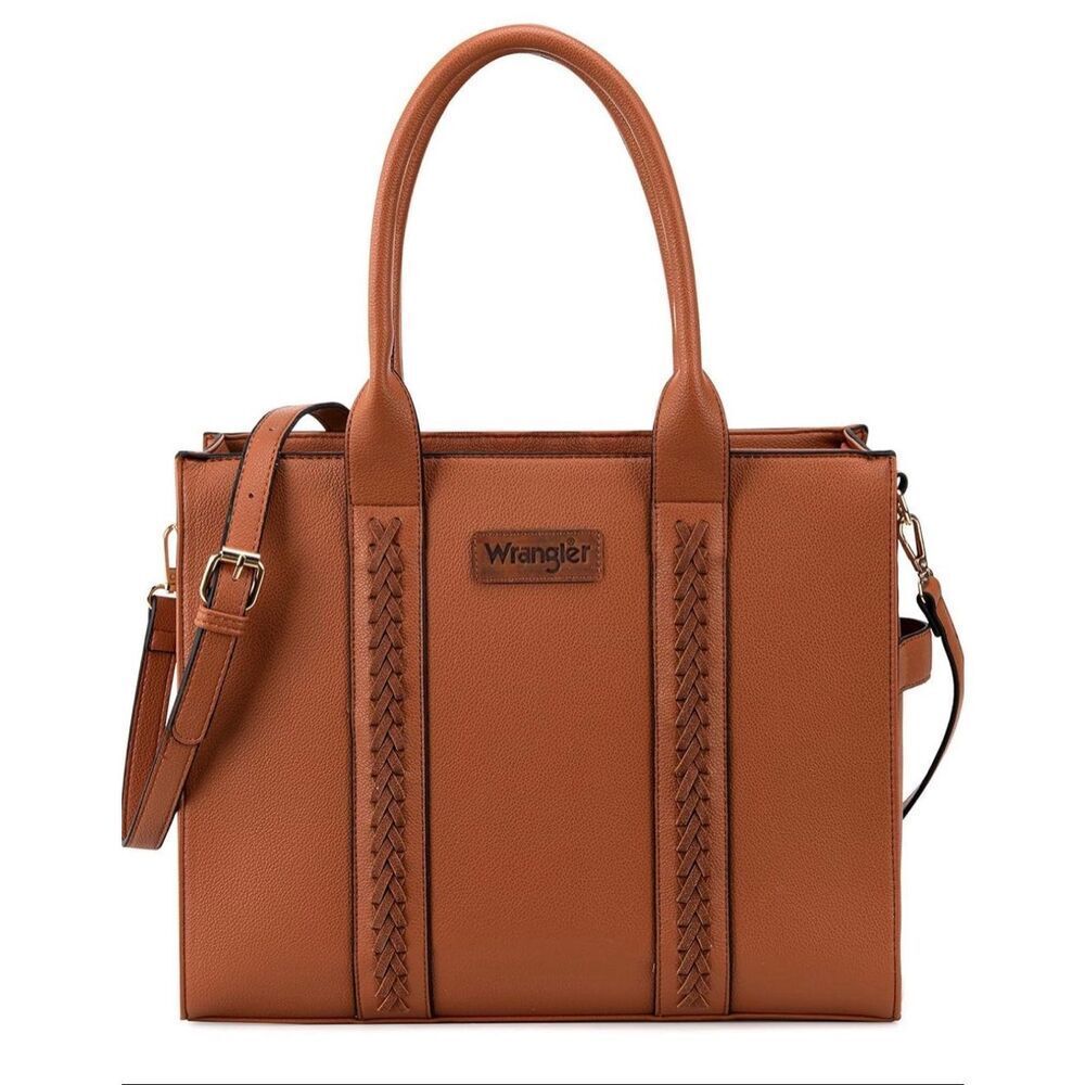 Montana West x Wrangler Brown Tote Bag (BRAND NEW W/TAGS)